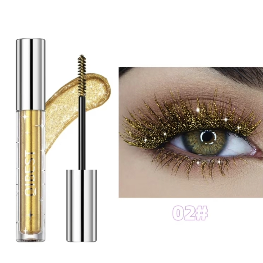 Qibest Glitter Masacara- NIB